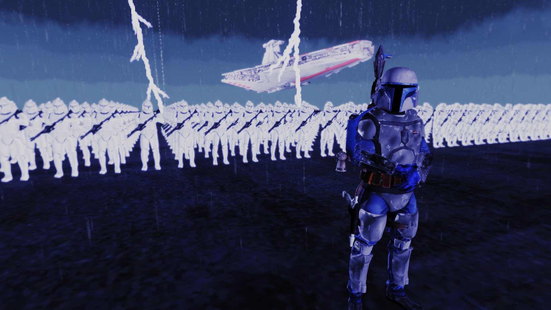 AT-AT Rampages in ARMA 3 Star Wars Mod