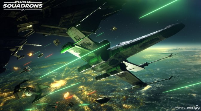 Here are 12 minutes of new gameplay footage from Star Wars Squadrons