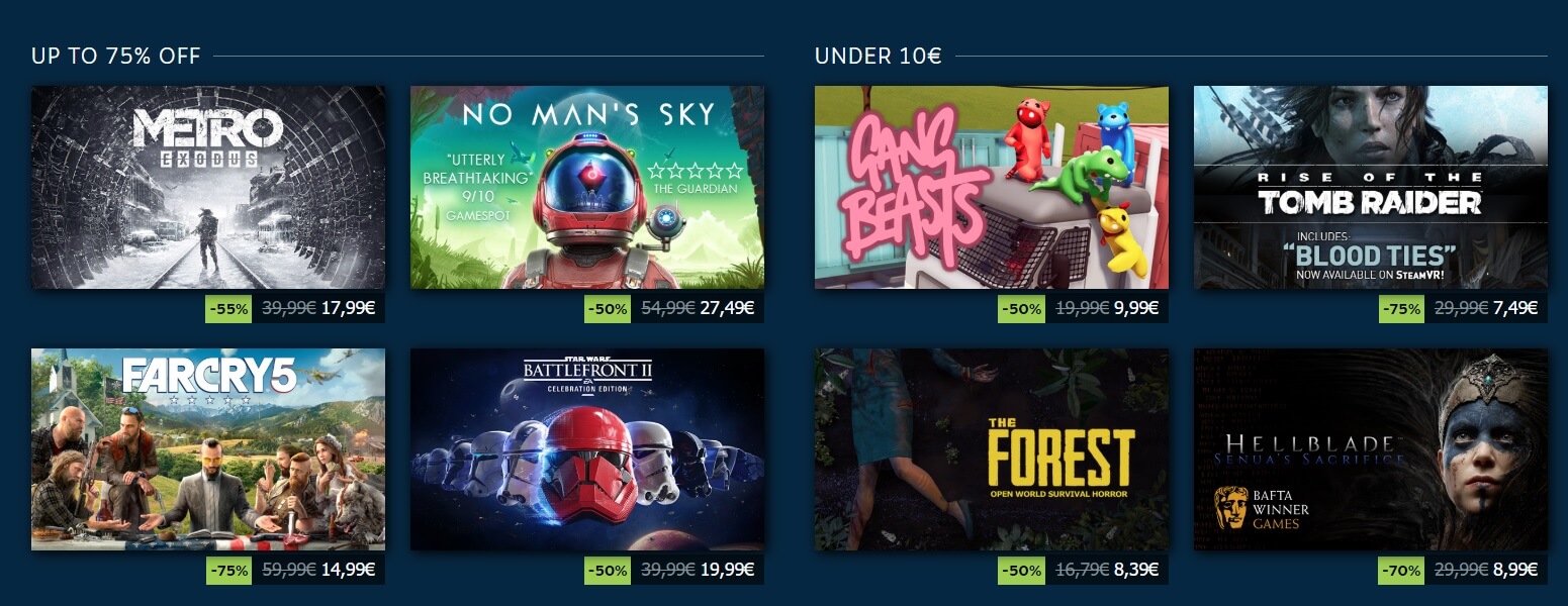 Steam Summer Sale 2020 Is A Go Major Discounts Until July 9th