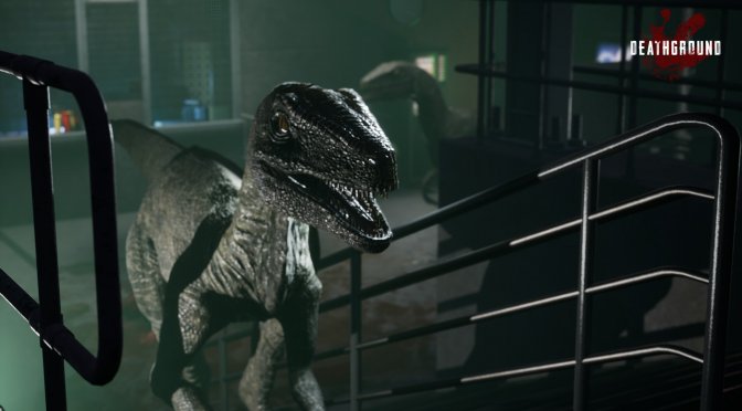 First gameplay teaser trailer for multiplayer dinosaur survival horror game, Deathground