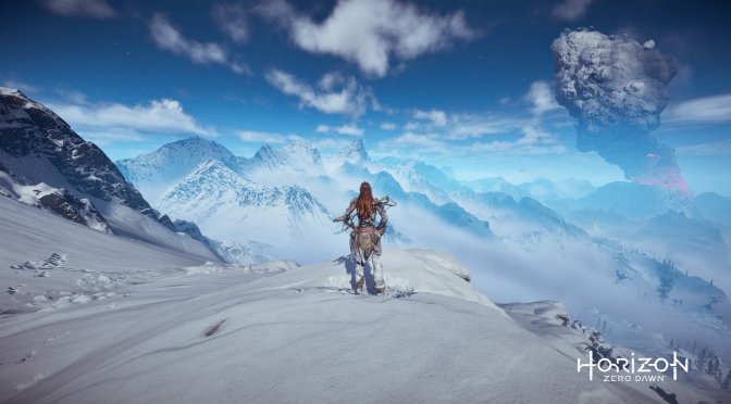 Horizon Zero Dawn snow mountain