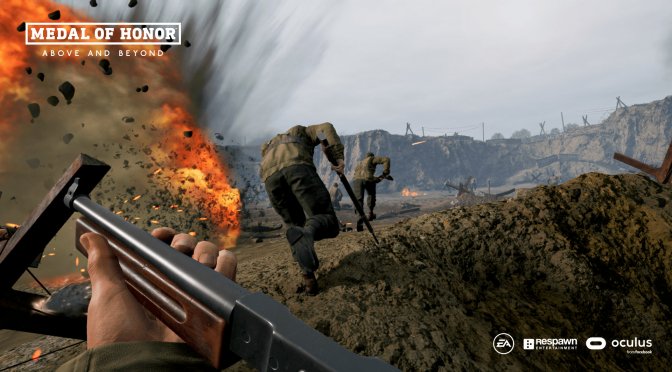 First gameplay trailer for the VR Medal of Honor game, Medal of Honor: Above and Beyond