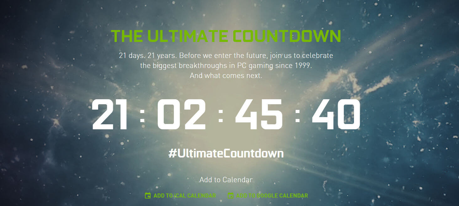 NVIDIA Ultimate Countdown