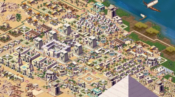 Pharaoh: A New Era is a full remake of the 1999 isometric city-building game, releases in 2021