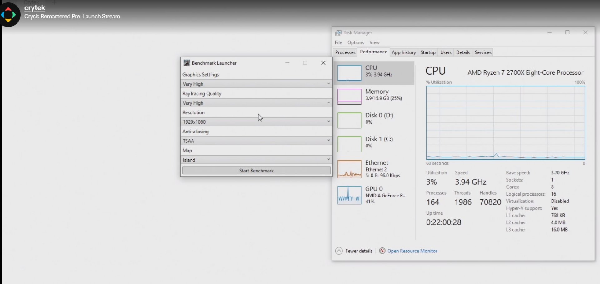 CRYSIS FPS RESTRICTED TO 60FPS visual data 7