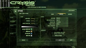 Crysis Remastered PC graphics settings-1