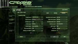 Crysis Remastered PC graphics settings-2