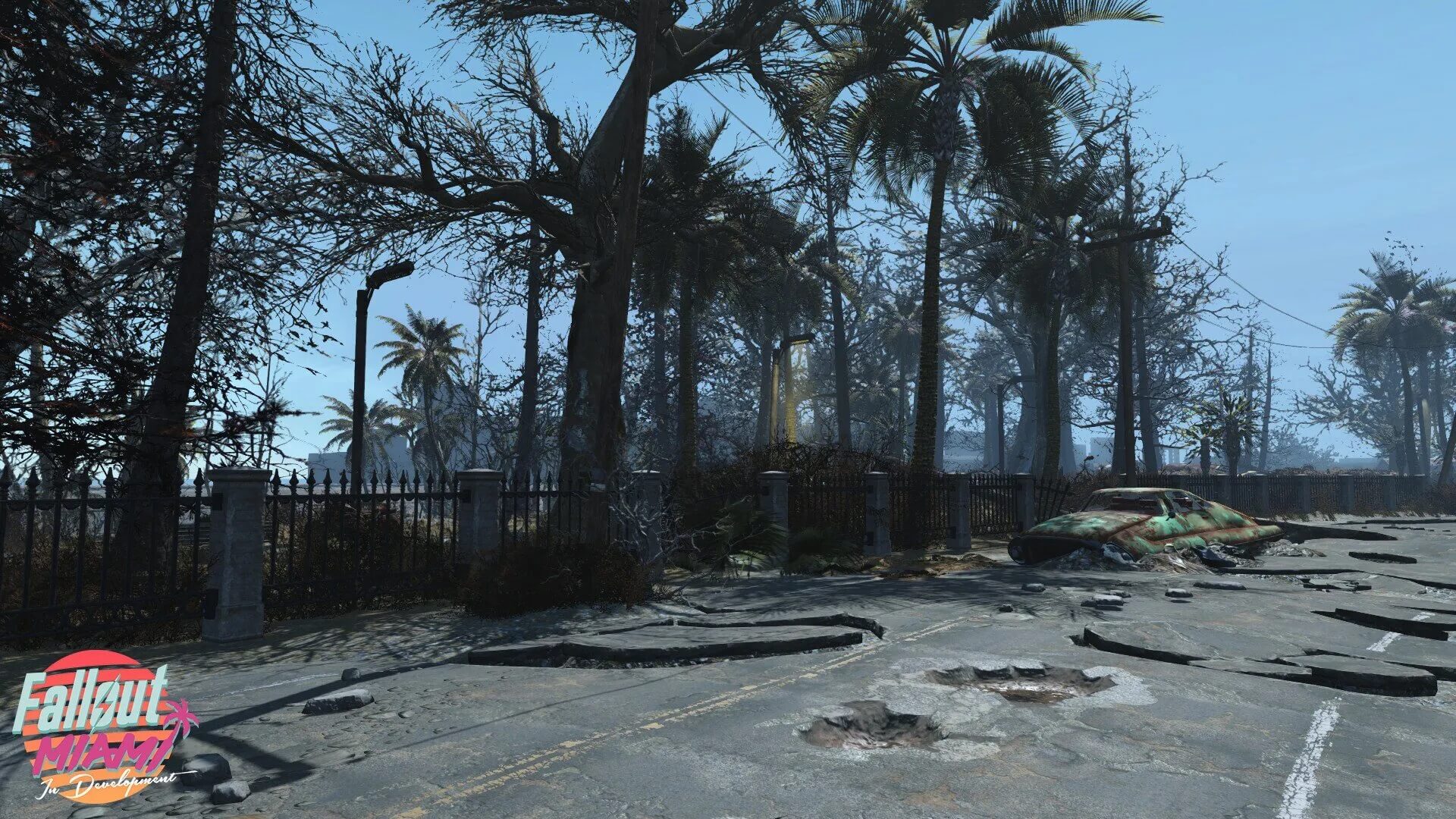 Fallout Miami, мод расширения для Fallout 4, размером с DLC, получил новый встроенный в движок трейлер