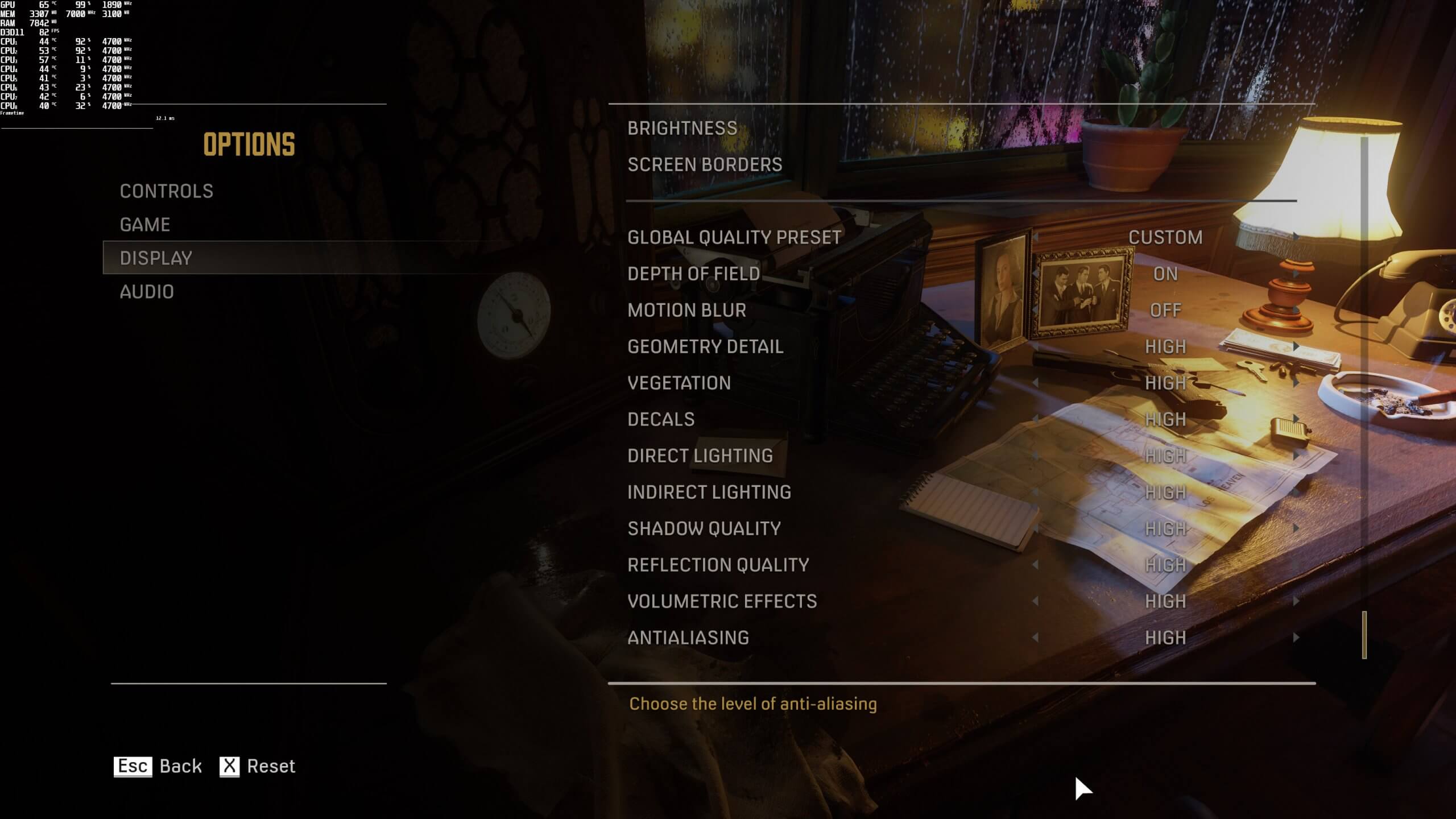 Mafia Definitive Edition PC graphics settings-2