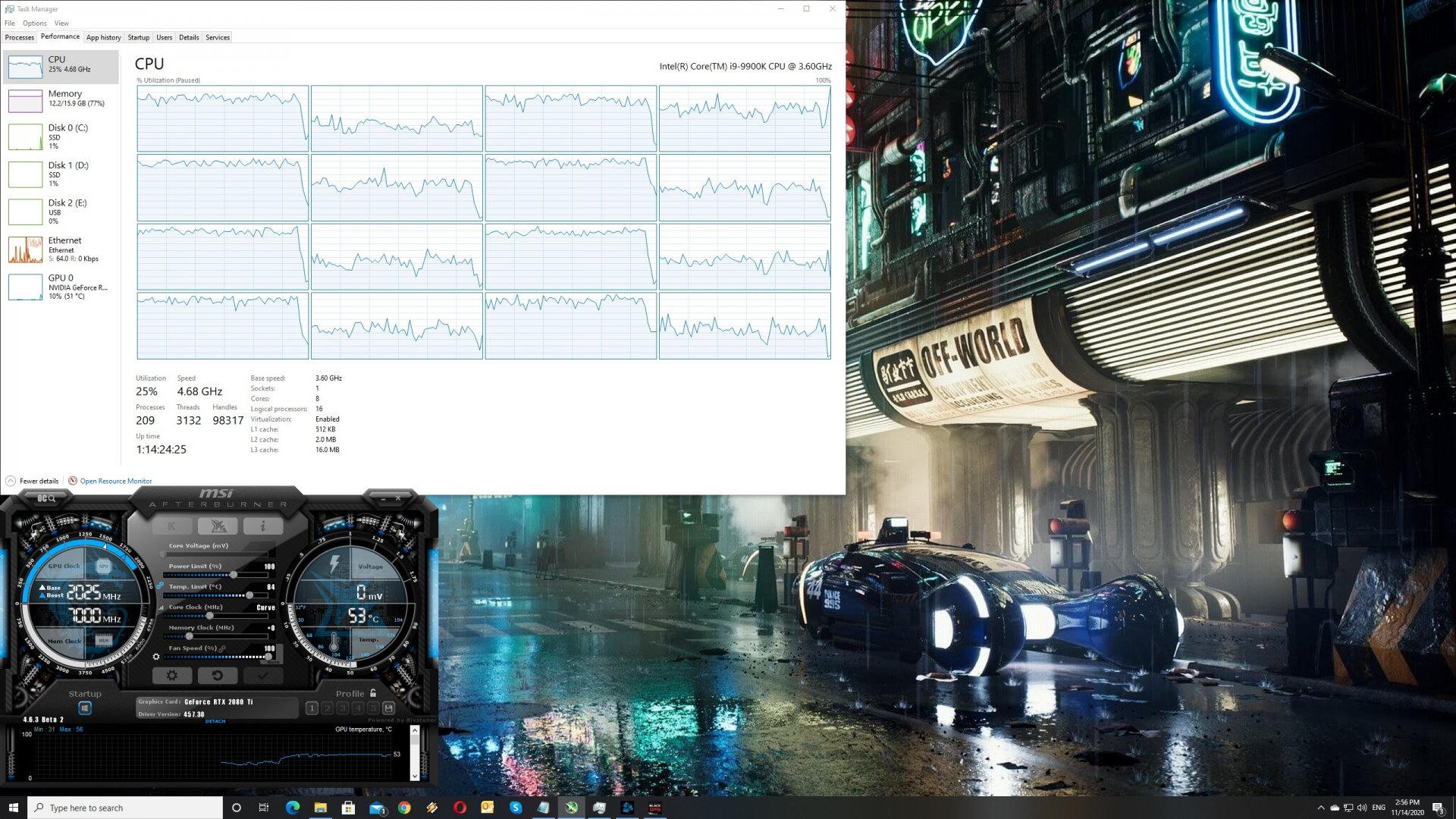 Call of Duty Black Ops Cold War CPU scaling