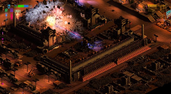 Brigador, isometric tactical combat game with fully destructible environments, is free on GOG
