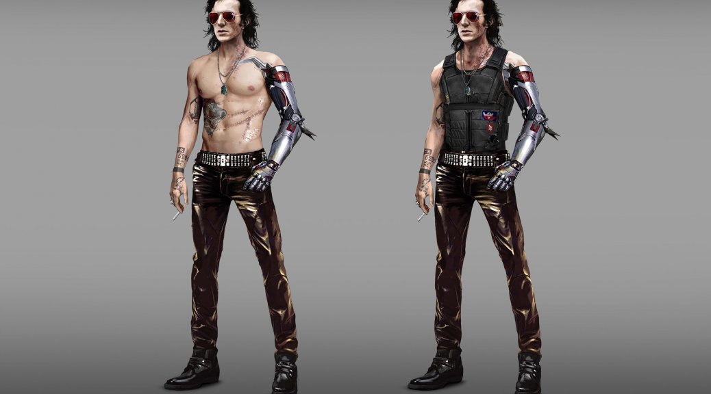 Here is how Cyberpunk 2077's Johnny Silverhand looked