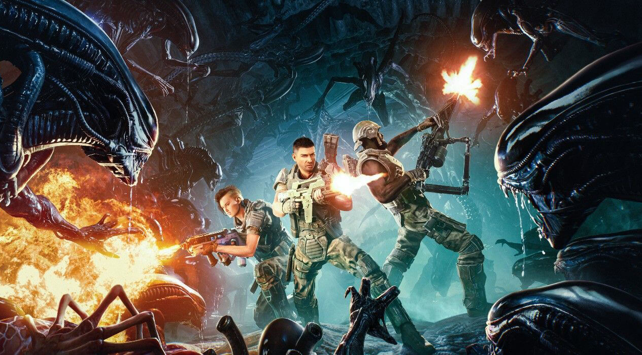 Aliens Fireteam Header