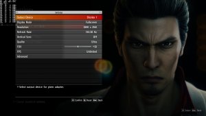 Yakuza 6 PC graphics settings-1