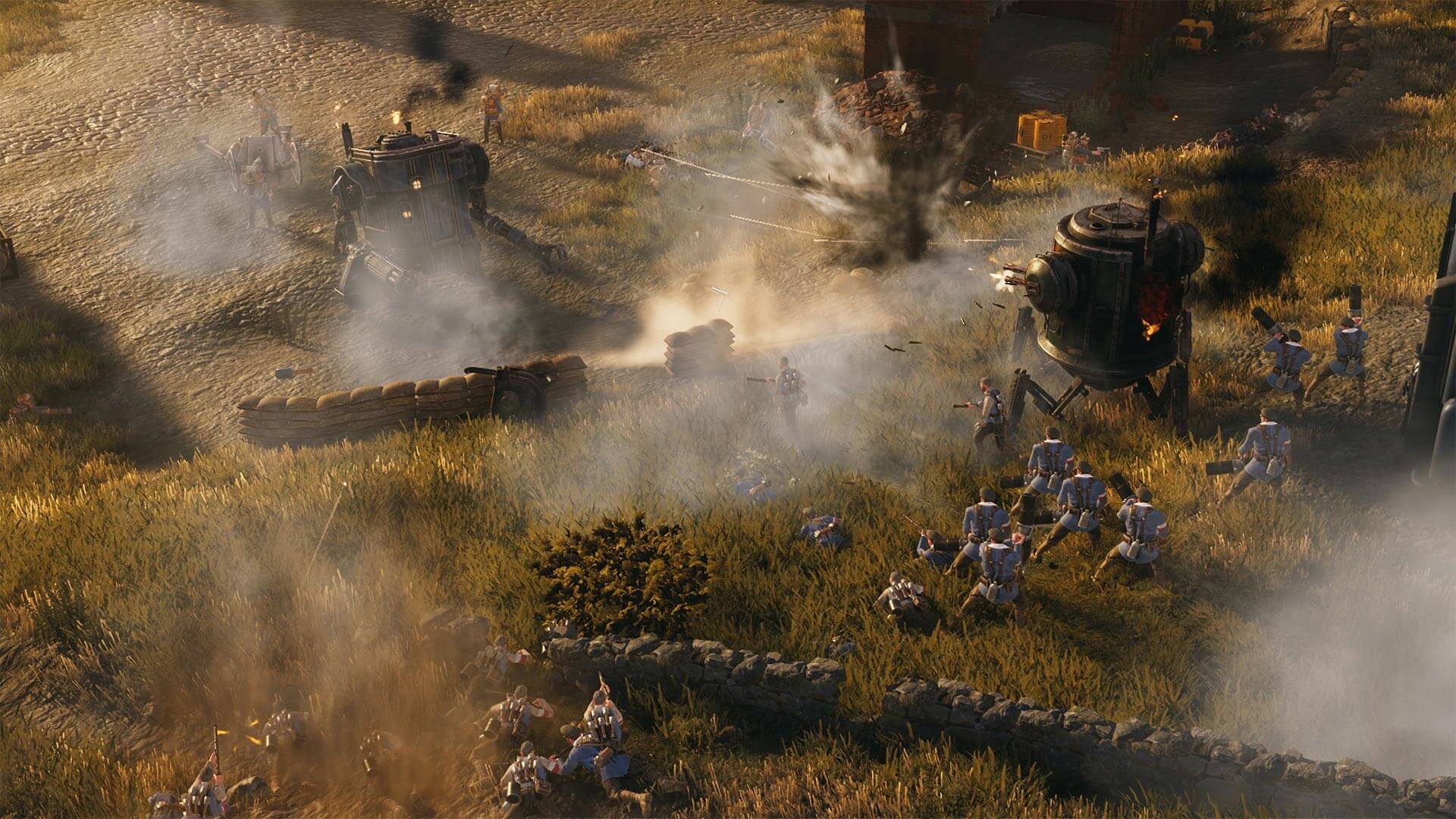 Realtime strategy game, Iron Harvest, is free to play this weekend