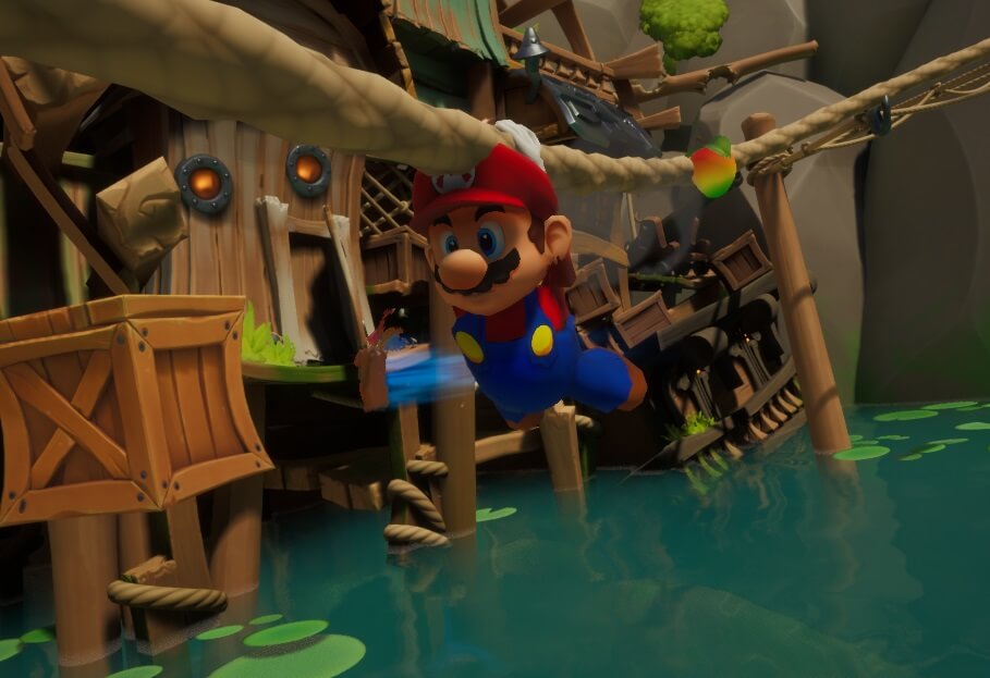 You can now play as Mario in Crash Bandicoot 4 thanks to this mod