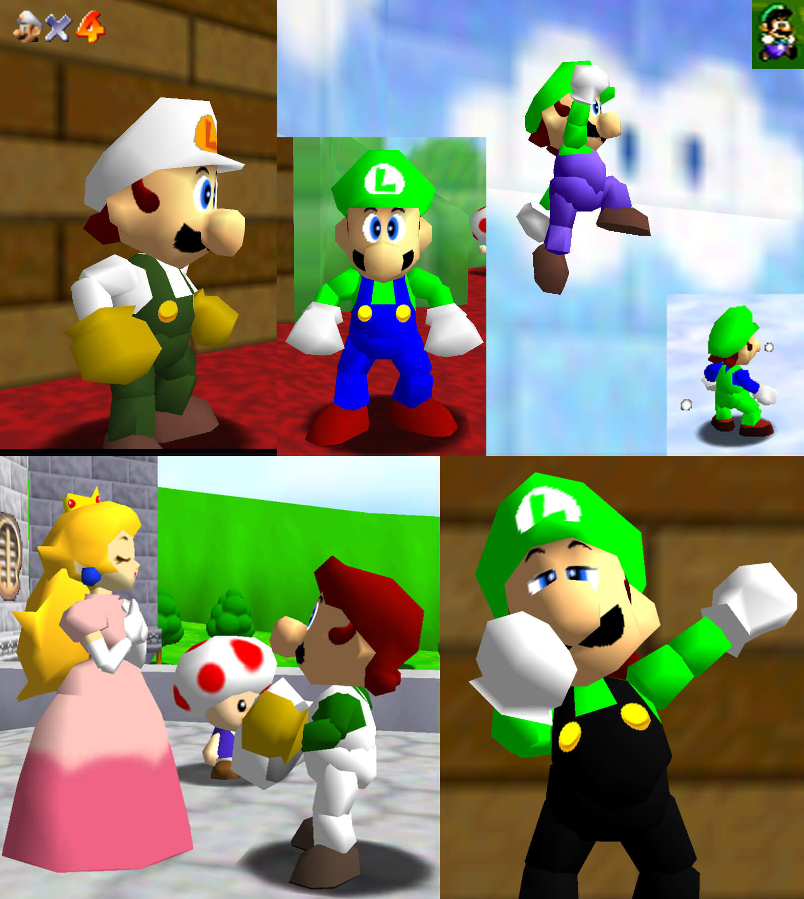 Super Luigi 64 is a must-have mod for Super Mario 64, available now