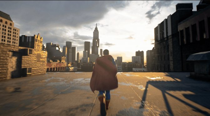 Démo technique des fans d'Unreal Engine 5 Superman