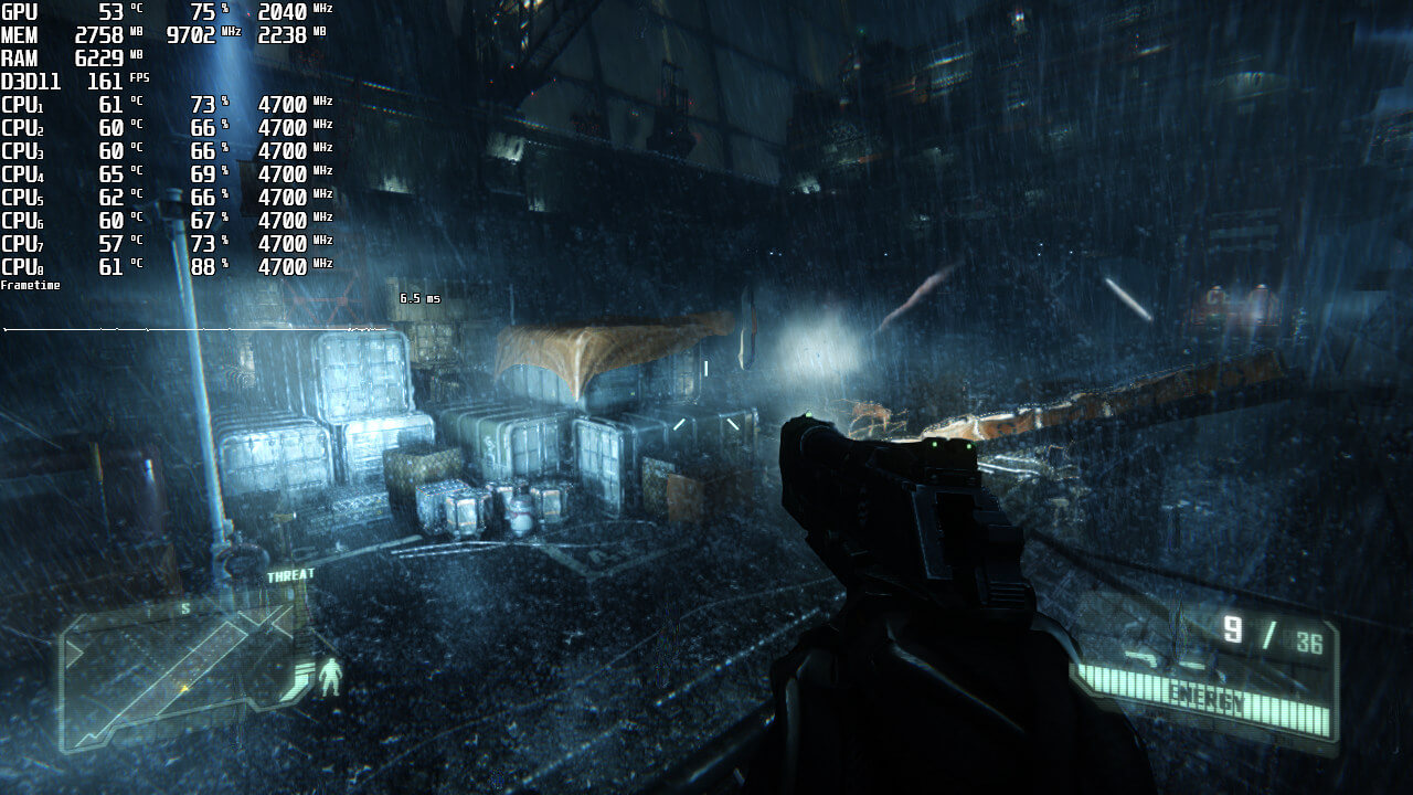 Crysis 3 Remastered benchmark scene