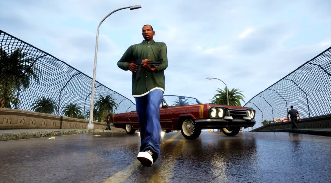 GTA Trilogy The Definitive Edition comparison videos showcase amazing graphical improvements