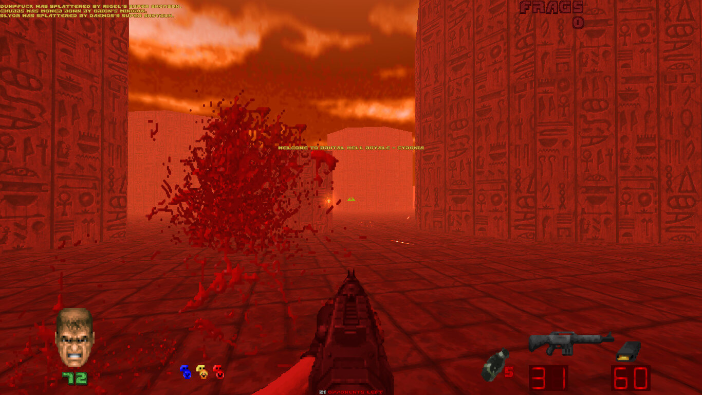 Doom Brutal Hell Royale versie 1.0 is beschikbaar om te downloaden