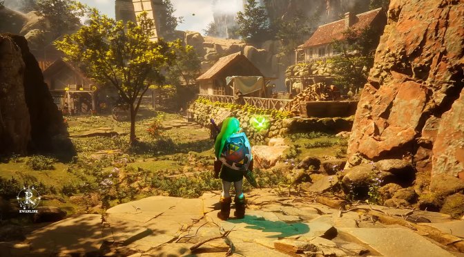 Ocarina of Time Unreal Engine 5 Remake Shows a Gorgeous Lake Hylia