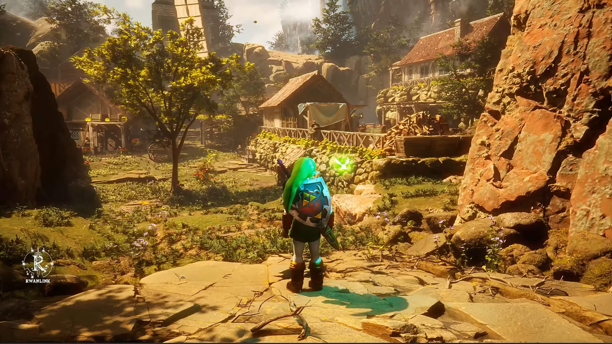 A fan remake of The Legend of Zelda: Ocarina of Time has been made in  Unreal Engine 5