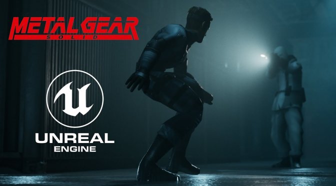 This Metal Gear Solid Fan Remake in Unreal Engine 5 looks super cool