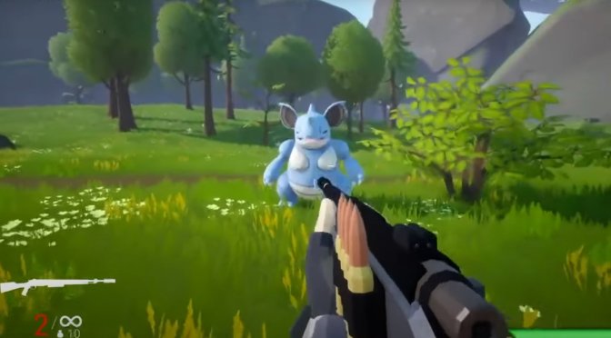 This fan-made Pokemon First-Person Shooter looks insane