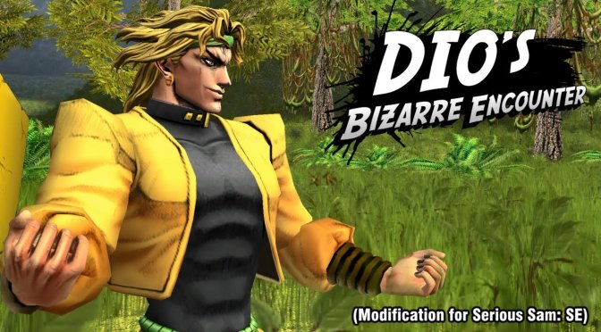 This Serious Sam mod lets you play as DIO from JoJo’s Bizarre Adventure