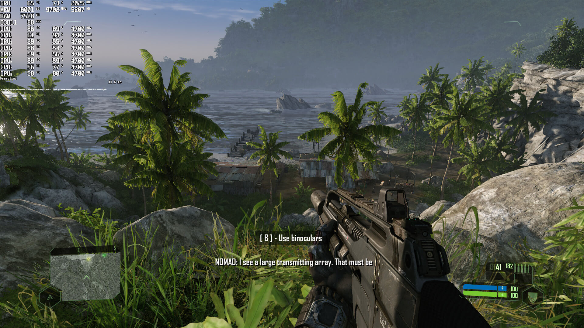 Crysis Remastered Very High 1080p latest patch