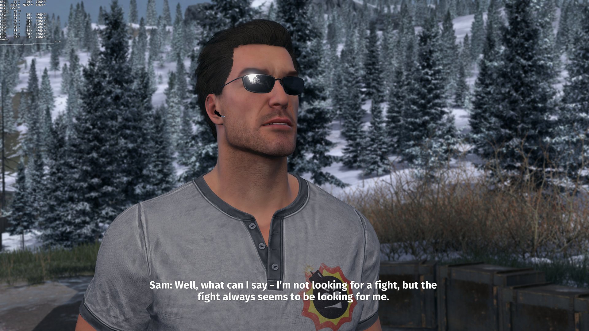 Serious Sam Siberian Mayhem cut-scene poor performance