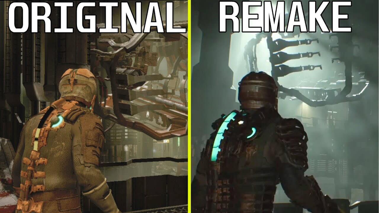 Dead Space Remake Early Comparison Highlights Massive Visual