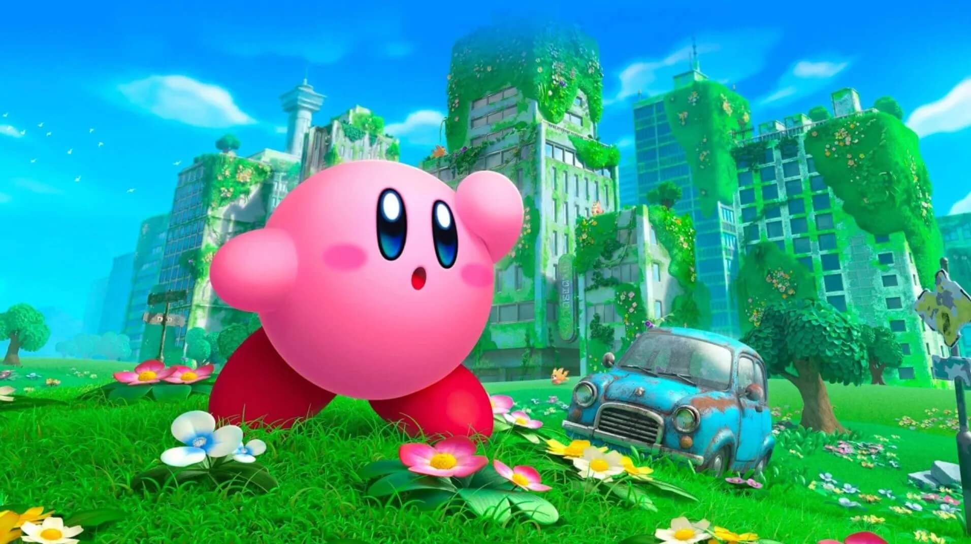 Kirby and the Forgotten Land major graphics bug, any fix for this? : r/yuzu
