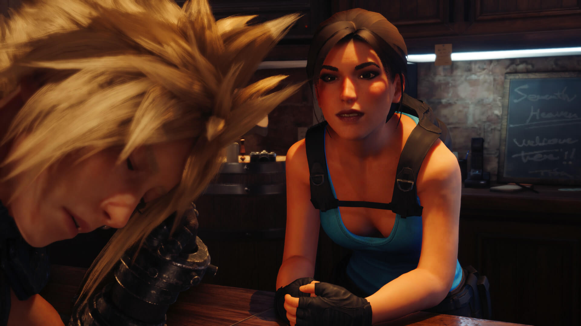 Final Fantasy 7 Remake mod recreates the worst Tomb Raider