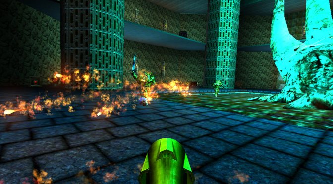 Quake 4 in Quake 1 Demake Mod