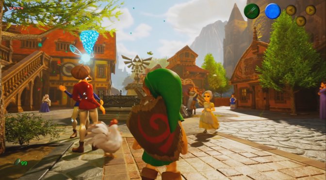 New Zelda Ocarina of Time Unreal Engine 5 Fan Remake build available for download