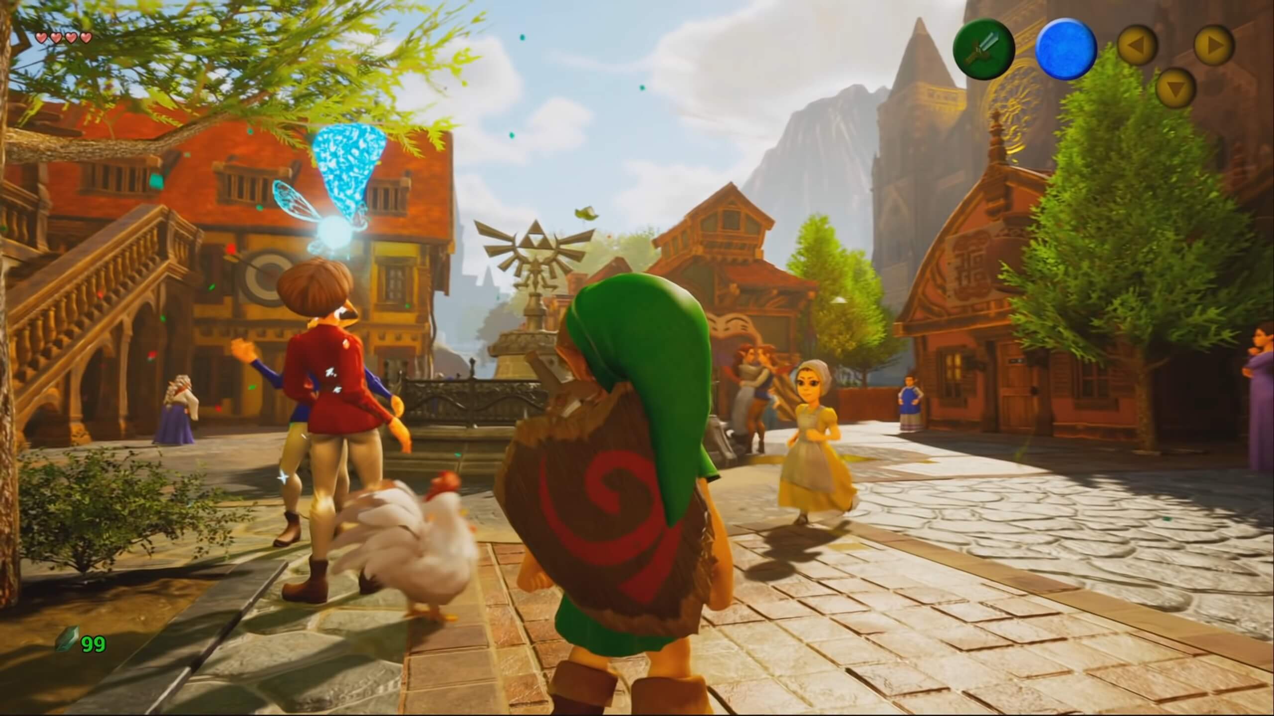 New version of The Legend of Zelda: Ocarina Of Time Unreal Engine