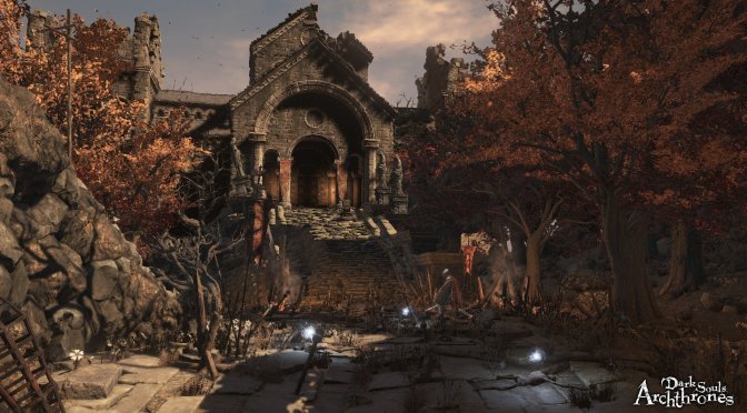 New screenshots for the DLC-sized mod for Dark Souls 3, Dark Souls Archthrones