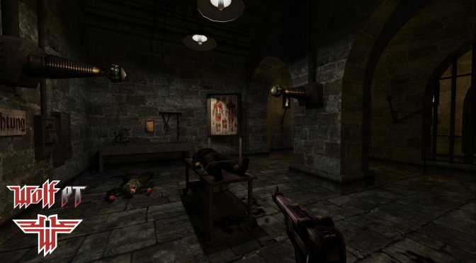 New screenshots from the Path Tracing Mod for Return to Castle Wolfenstein