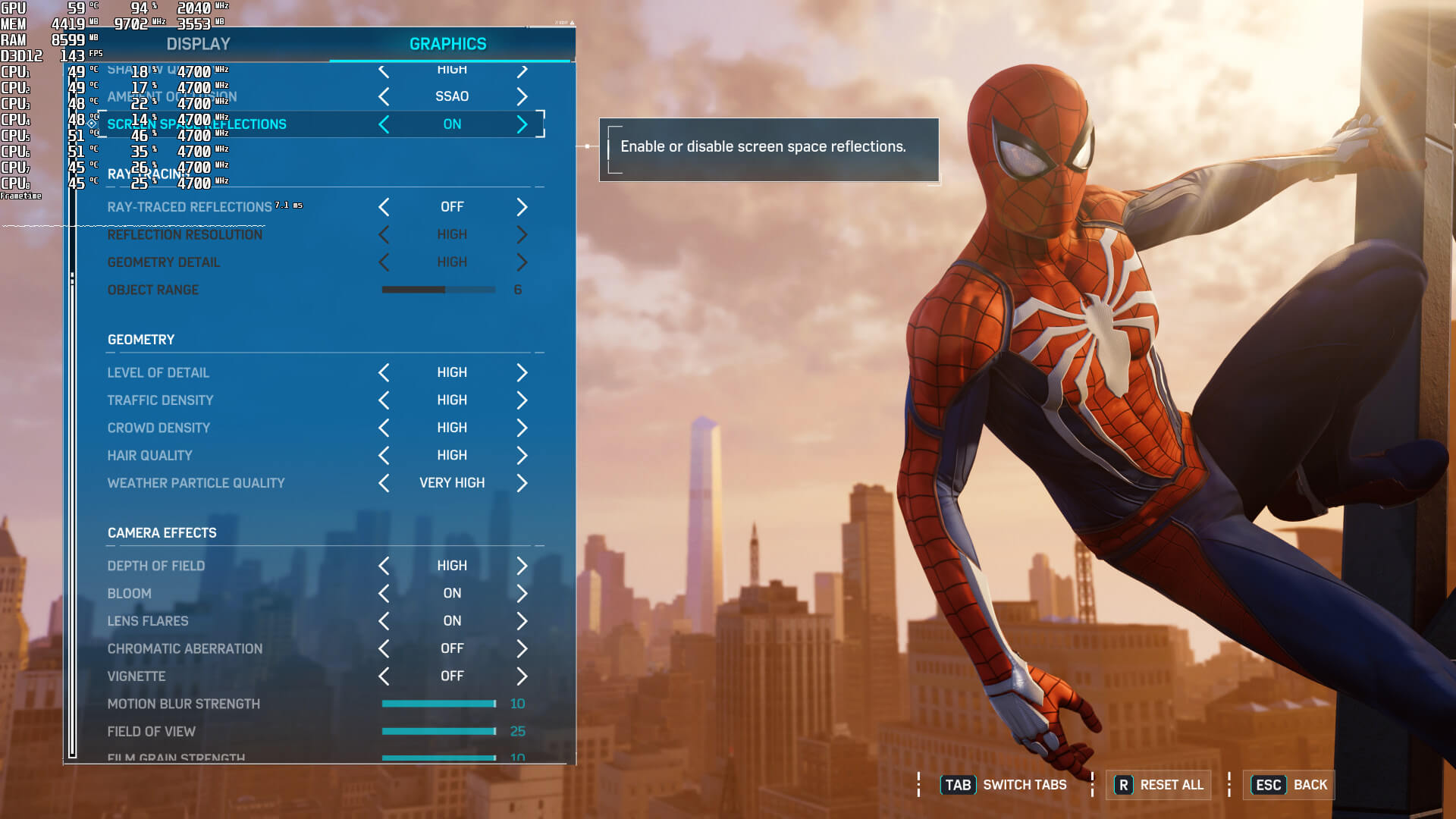 Marvel's Spider-Man Remastered PC Performance Analysis