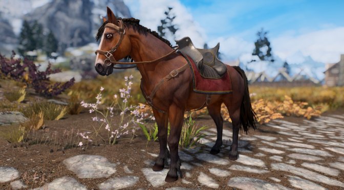 The Witcher 3 Horses Mod for Skyrim Special Edition