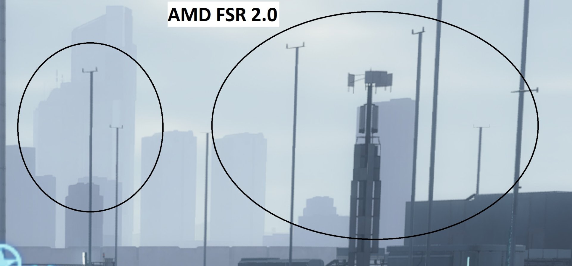 AMD FSR 2.0 worse AA