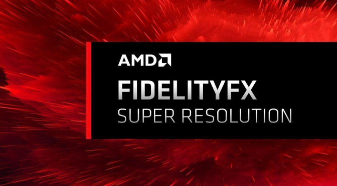 AMD FidelityFX Super Resolution feature