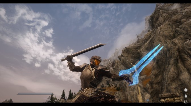 The Elder Scrolls V: Skyrim gets a must-have Halo-themed Mod