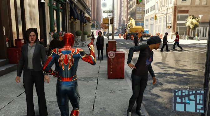 Marvel's Spider-Man Remastered Over the shoulder camera