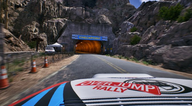 Over Jump is an unofficial remake of SEGA Rally in Unreal Engine 5