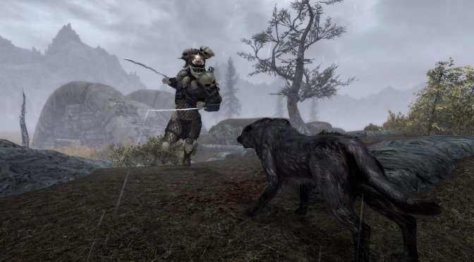 This Skyrim Special Edition mod allows you to become the Predator and hunt Xenomorphs