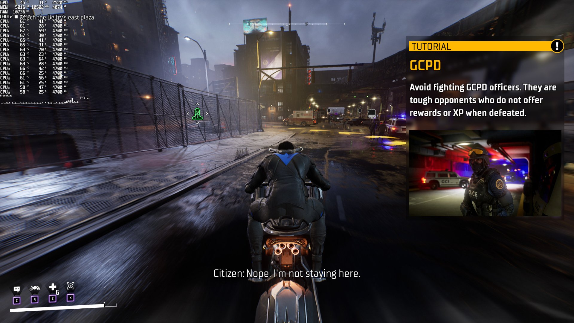 Gotham Knights performance issues