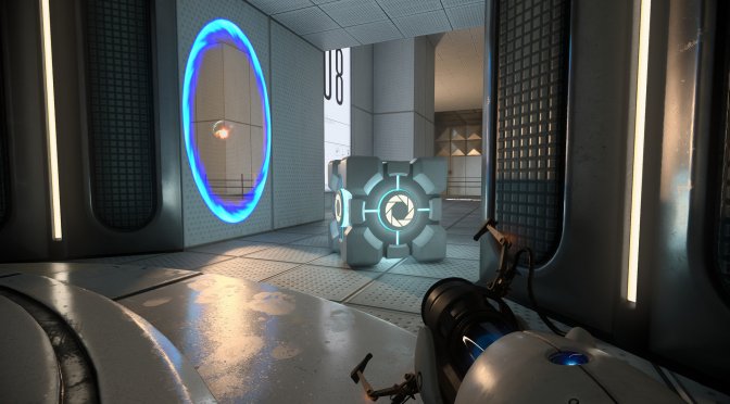 Portal RTX will release on December 8th, gets a DLSS 3 comparison video